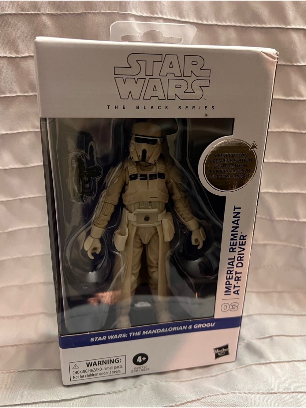 Star Wars- Black Series Mandalorian & Grogu First Edition Imperial Remnant AT-RT